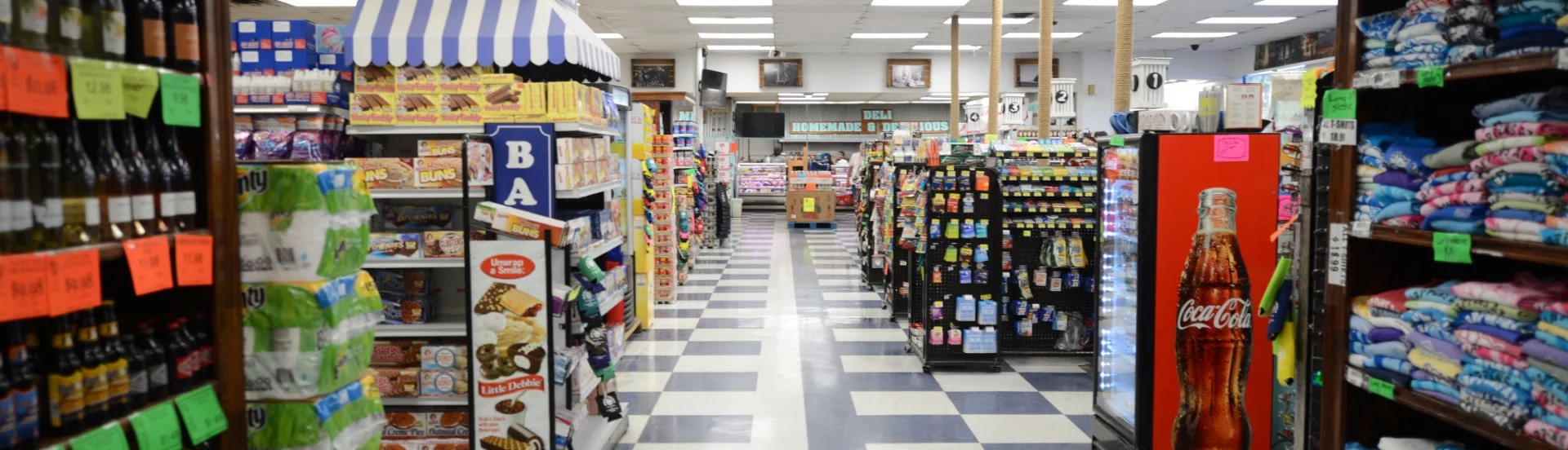 Inside of Piggly Wiggly in Apalachicola