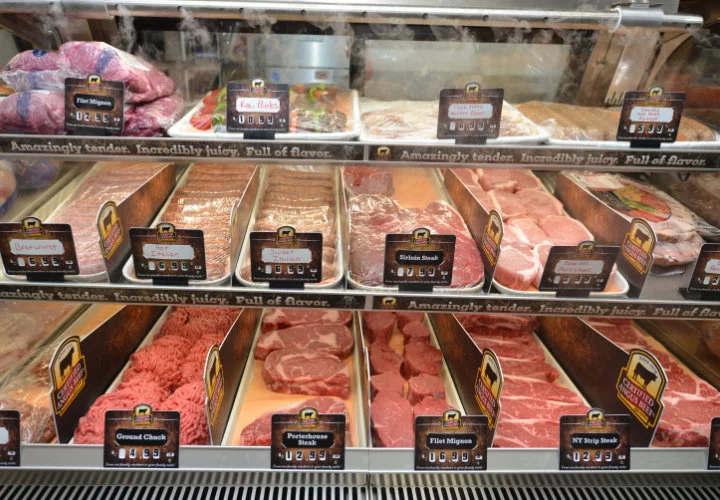Fresh Meat at the Piggly Wiggly Xpress on St. George Island Fresh Meat at the Piggly Wiggly Xpress on St. George Island
